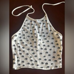Elephant Halter Top